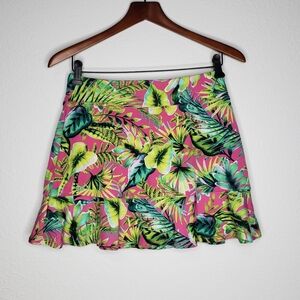 Tommy Bahama Golf Womens Tropical Layered Skort Size S Tennis Prep Athleisure